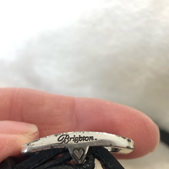 Brighton crossbody leather crocodile mini bag - Picture 8 of 9